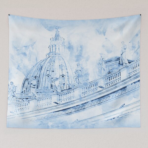 Item preview, St Peter Basilica designed and sold by AM FineArtPrints.