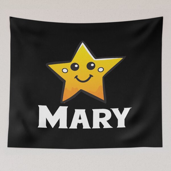Artikelvorschau, Mary Cute Star Mein Name ist Mary. entworfen und verkauft von ProjectX23.