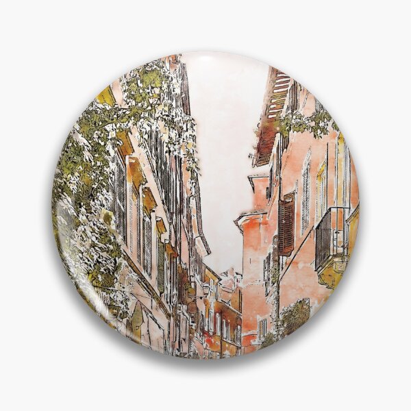 Item preview, Streets of Rome, Through art and history designed and sold by AM FineArtPrints.