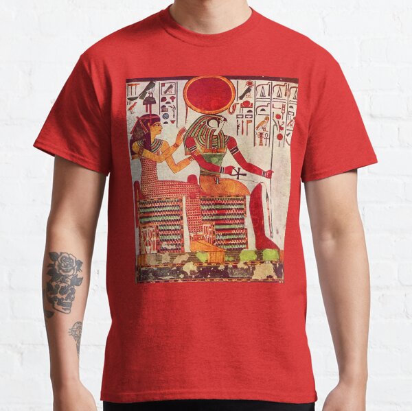 EGYPT. EGYPTIAN. GODS, Imentet and Ra from the tomb of Nefertari. Classic T-Shirt