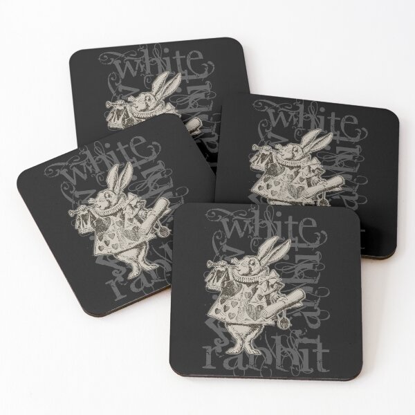 Item preview, Alice In Wonderland White Rabbit Grunge designed and sold by Styled Vintage.