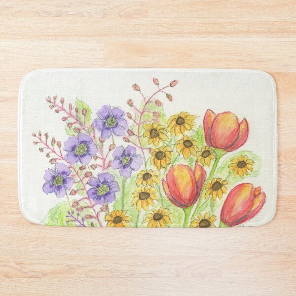 Item preview, Mixed Flowers designed and sold by LymphomaLass.