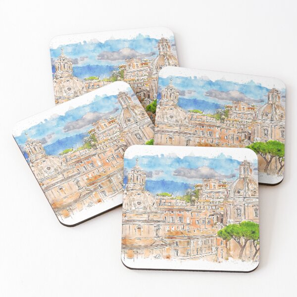Item preview, Rome Cityscape designed and sold by AM FineArtPrints.