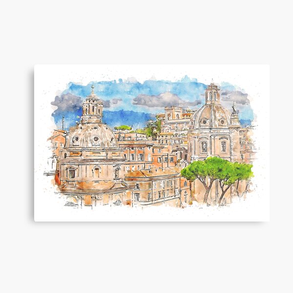 Item preview, Rome Cityscape designed and sold by AM FineArtPrints.