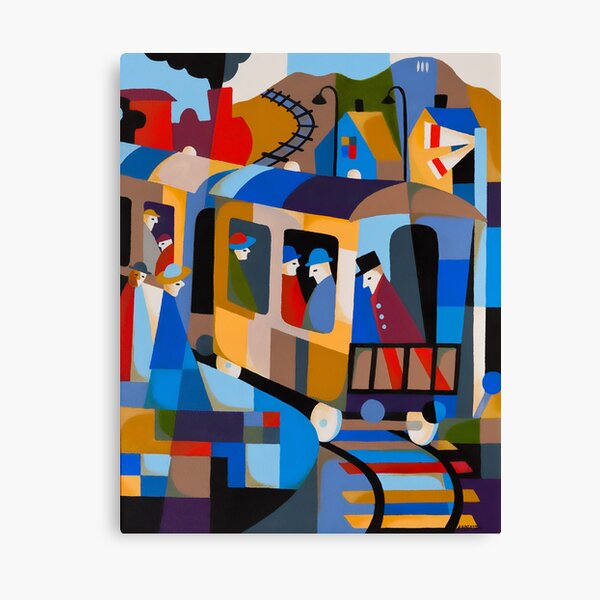 LAST TRAIN FROM HOBART 1978 Canvas Print