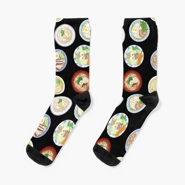 Ramen Noodles Socks