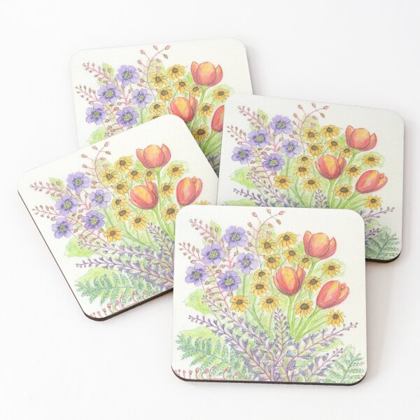 Item preview, Mixed Flowers designed and sold by LymphomaLass.
