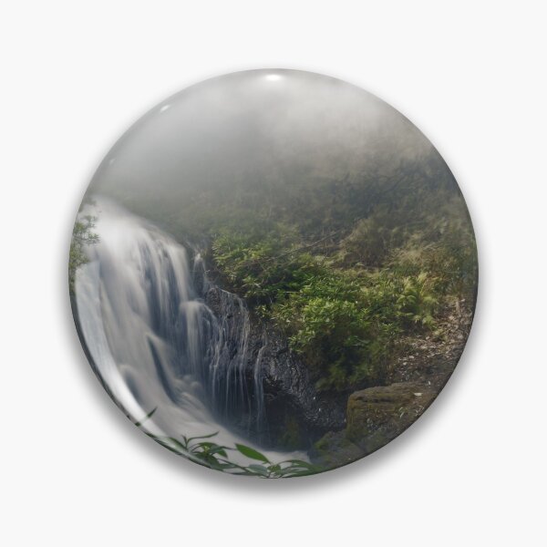 Item preview, Foggy Mountains Waterfall designed and sold by hatimelhag.