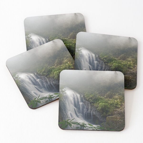 Item preview, Foggy Mountains Waterfall designed and sold by hatimelhag.