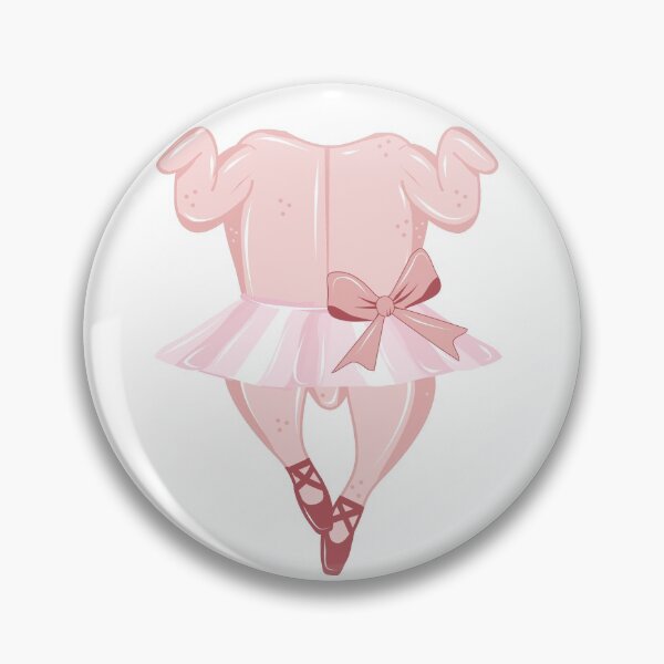Item preview, Ballerina roast chicken with tutu and ballet shoes designed and sold by Kisho.