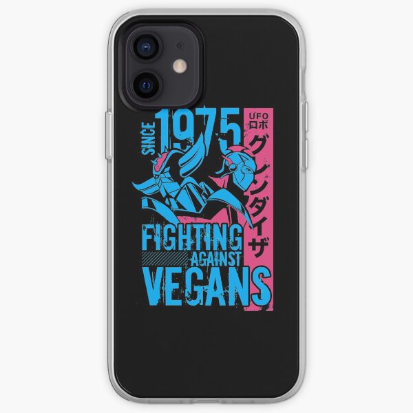 046b Grendizer Vegan Dark iPhone Soft Case