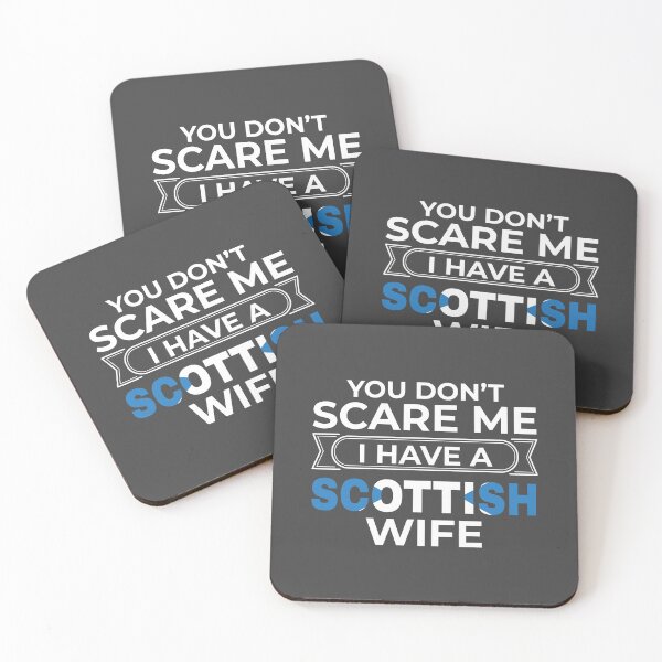 Item preview, Scotland Gift You Don't Scare Me I Have A Scottish Wife Gift designed and sold by tispy.
