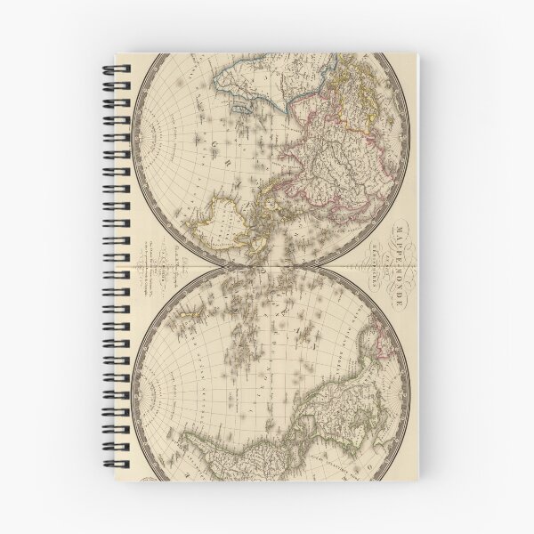Item preview, Vintage Map of The World (1820) designed and sold by BravuraMedia.