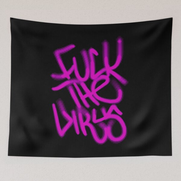 Item preview, Fuck The Virus Covid 19 (Graffiti Style #2 Purple Edition) - Brazz designed and sold by Brazz Official.