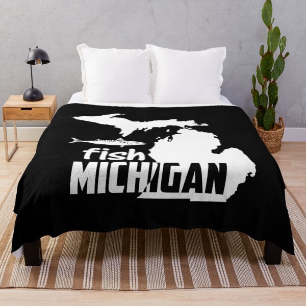 Item preview, Michigan Fishing Fish Michigan design designed and sold by jakehughes2015.