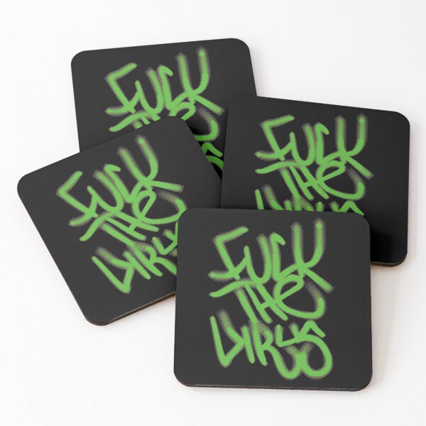Item preview, Fuck The Virus Covid 19 (Graffiti Style #2 Green Edition) - Brazz designed and sold by Brazz Official.