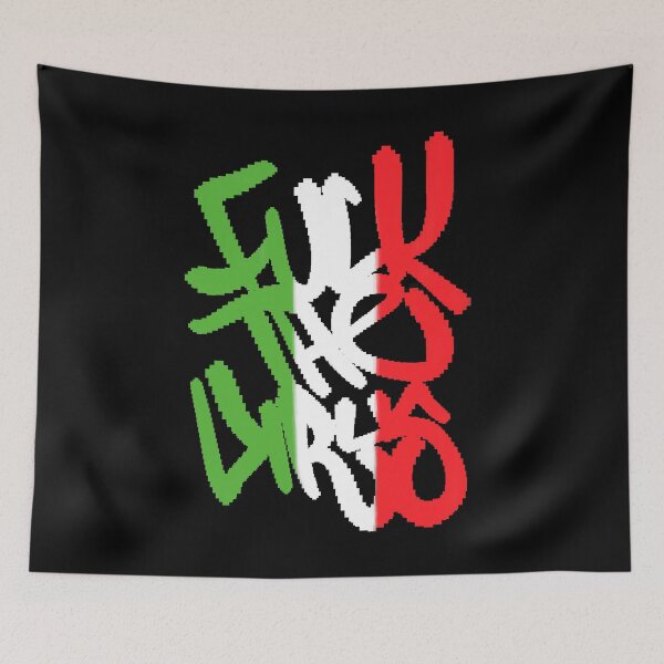 Item preview, Fuck The Virus Covid 19 (Graffiti Style #2 Italy No Outline Edition) - Brazz designed and sold by Brazz Official.