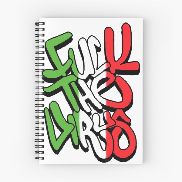 Item preview, Fuck The Virus Covid 19 (Graffiti Style #2 Italy Shadow Edition) - Brazz designed and sold by Brazz Official.
