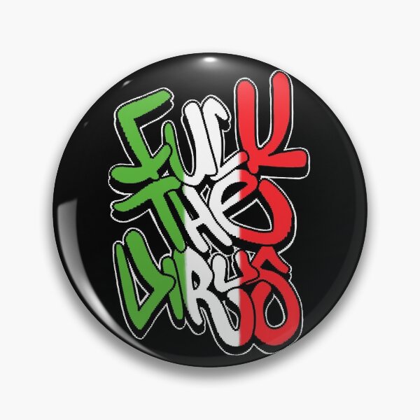 Item preview, Fuck The Virus Covid 19 (Graffiti Style #2 Italy Outline Edition) - Brazz designed and sold by Brazz Official.