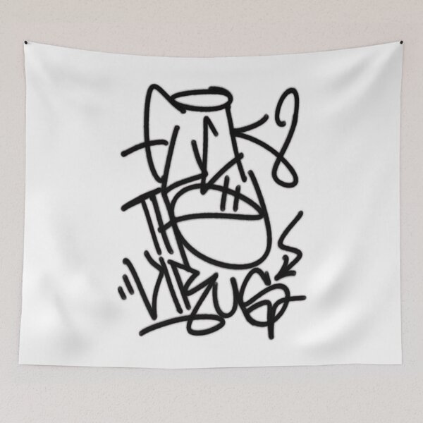Item preview, Fuck The Virus Covid 19 (Graffiti Style #3 Black Edition) - Brazz designed and sold by Brazz Official.