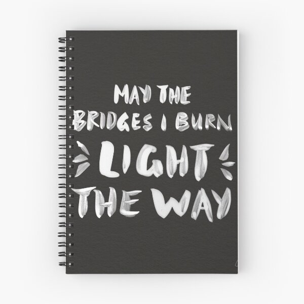 Item preview, Burned Bridges – Black & White designed and sold by Cat Coquillette.