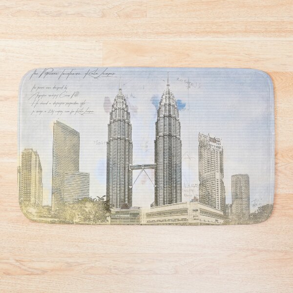 Item preview, Petronas Towers designed and sold by Theodor Decker.