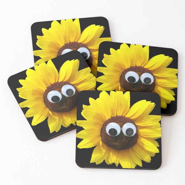 Item preview, Sunny the Google-eyed Sunflower designed and sold by GrudleBay.