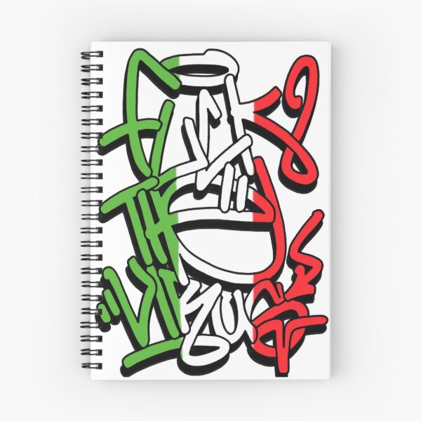 Item preview, Fuck The Virus Covid 19 (Graffiti Style #3 Italy Shadow Edition) - Brazz designed and sold by Brazz Official.