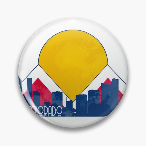 Item preview, Denver Skyline Flag Design  designed and sold by Decal Mania.