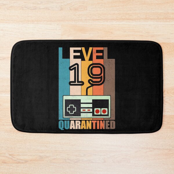 Item preview, Level 19 quarantined funny 19th birthday gamer gift designed and sold by kader85.