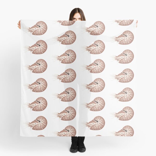 Chambered Nautilus - Nautilus Pompilius Scarf