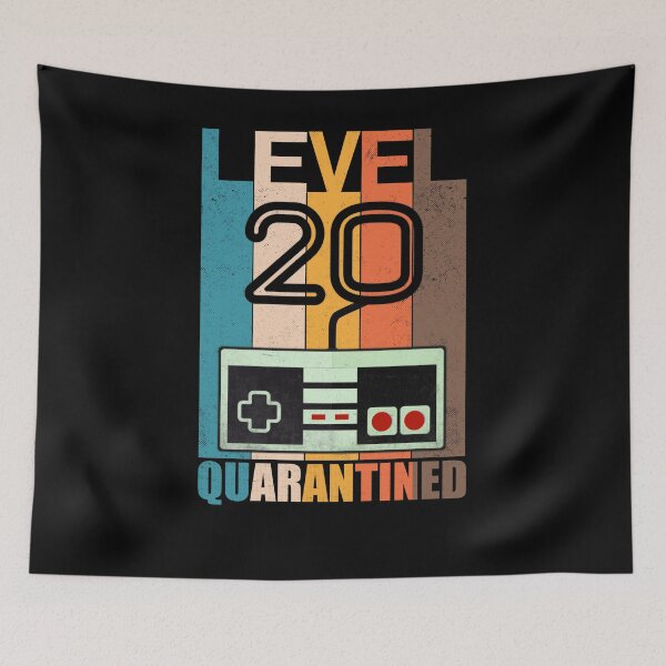 Artikelvorschau, Level 20 unter Quarantäne gestellt lustiges Geschenk zum 20. Geburtstag entworfen und verkauft von kader85.