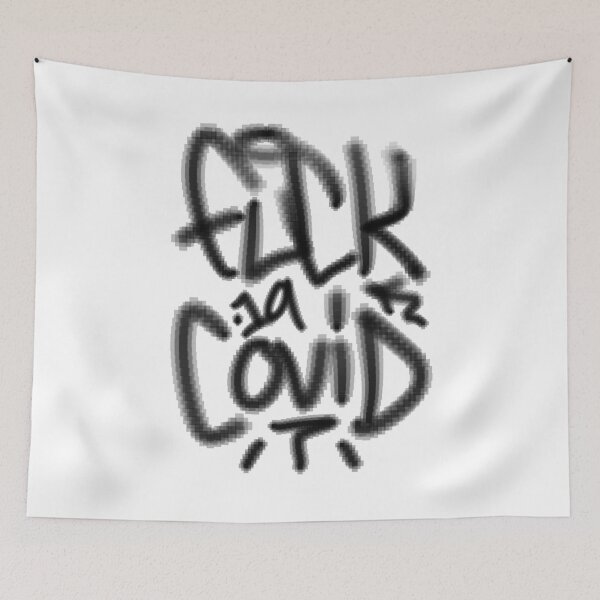 Item preview, Fuck The Virus Covid 19 (Graffiti Style #4 Black Edition) - Brazz designed and sold by Brazz Official.