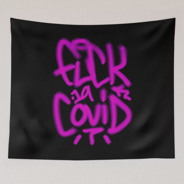 Item preview, Fuck The Virus Covid 19 (Graffiti Style #4 Purple Edition) - Brazz designed and sold by Brazz Official.