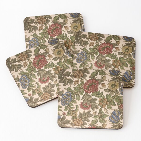 Item preview, Floral Vine of Red, Blue, and Yellow designed and sold by Ron Curlee.