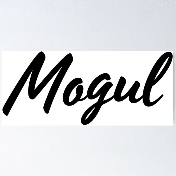 Item preview, Mogul Script Blk designed and sold by Tee4Daily.
