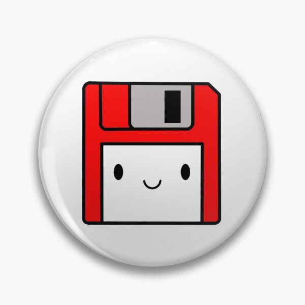 Item preview, Kawaii Floppy Disk, Cute Retro 80's Designs for Computer Geek designed and sold by mariekawaii.