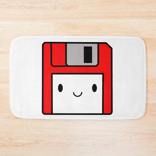 Item preview, Kawaii Floppy Disk, Cute Retro 80's Designs for Computer Geek designed and sold by mariekawaii.