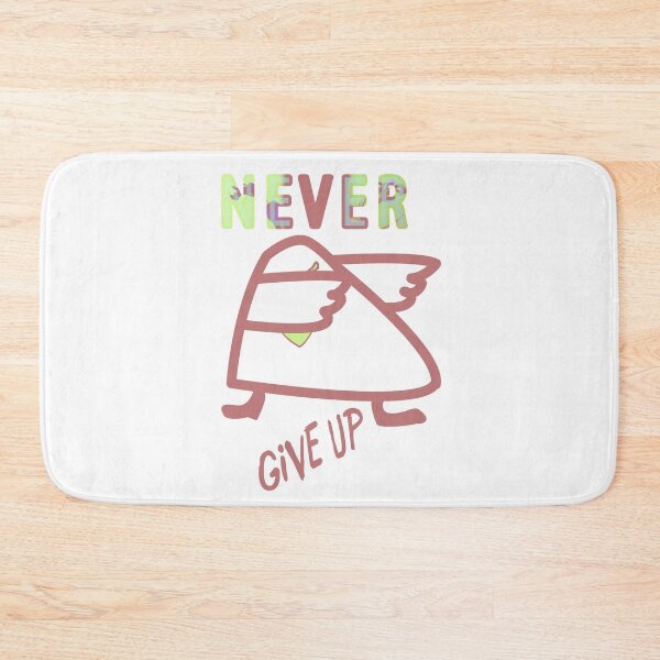 Item preview, Never give up designed and sold by AgniArt.