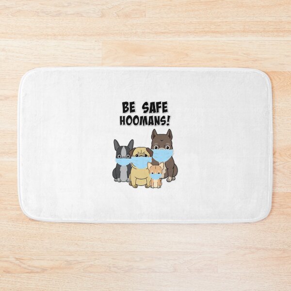 Item preview, BE SAFE HOOMANS DOGS MEDICAL MASKS CORONA VIRUS COVID-19 2020 designed and sold by Nextlevellife.