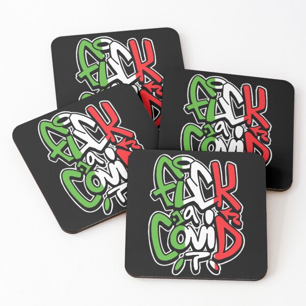 Item preview, Fuck The Virus Covid 19 (Graffiti Style #4 Italy Outline Edition) - Brazz designed and sold by Brazz Official.