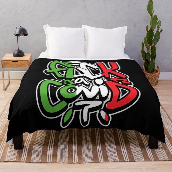 Item preview, Fuck The Virus Covid 19 (Graffiti Style #4 Italy Outline Edition) - Brazz designed and sold by Brazz Official.