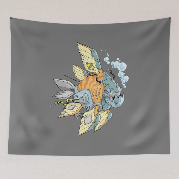 Item preview, Fish-cyborg  designed and sold by GS-artworks.
