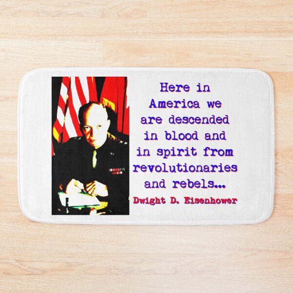 Item preview, Here In America - Dwight Eisenhower designed and sold by CrankyOldDude.