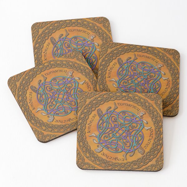 Item preview, Humanity - Kindness - Celtic Knotwork designed and sold by lottibrown.