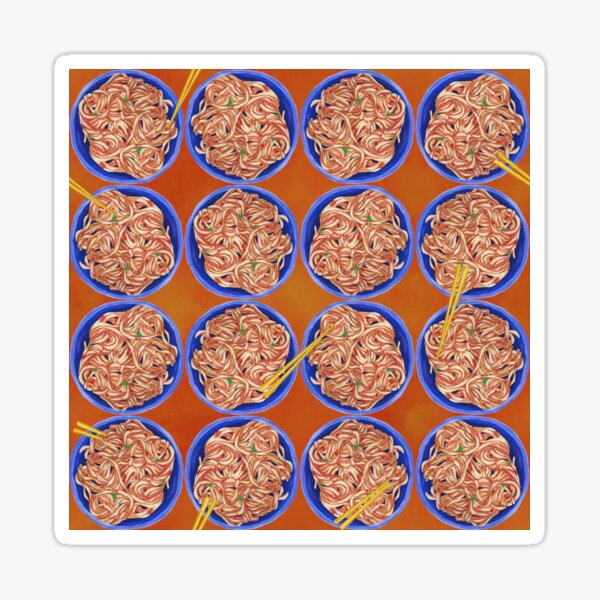 spicy noodles Sticker