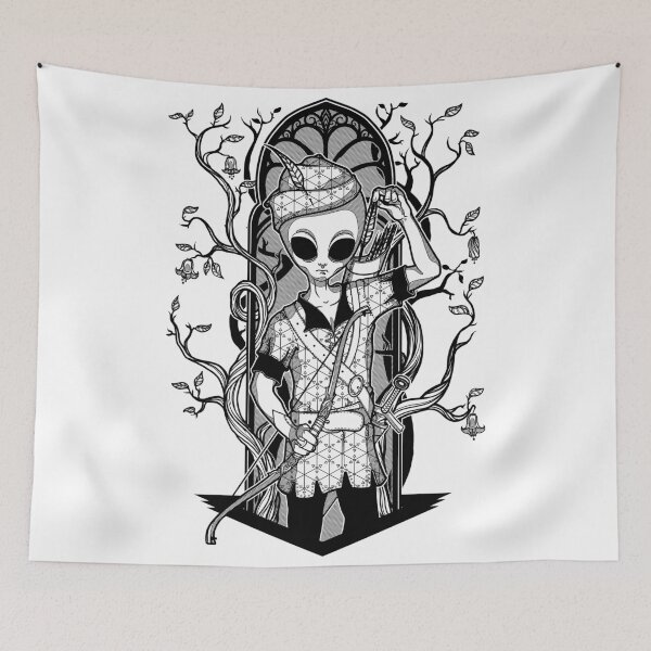 Item preview, The alien Robin Hood designed and sold by ToleStyle.