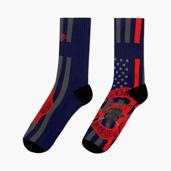 Item preview, Fire Rescue american flag graphic by Mortal Designs designed and sold by MortalDesigns.