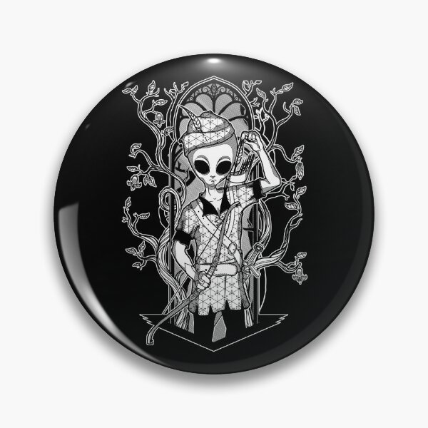 Item preview, The alien Robin Hood - Black version designed and sold by ToleStyle.