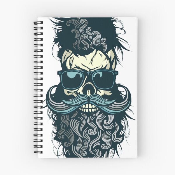 Item preview, skull hipster designed and sold by Achille3777.
